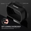 NEEWER SFR2 Silicone Square Flash Head Adapter Ring for Z760 NW760 NW700 NW620 NW635II TT560 Square Speedlight M12 Dome Diffuser CRM2 Magnetic Round Flash Head Accessory Color Gel Kit view 2