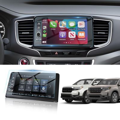 BIBIBO for 2024 2025 Honda Ridgeline Screen Protector for 2024 2025 Honda Ridgeline (Sport/RTL/TrailSport/Black Edition) 9 Inch Display, Ridgeline Trucks Radio Screen Protector 2024, Anti-Glare & Scratch Tempered Glass Honda Ridgeline Accessories 202