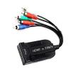 HDMI to YPbPr 5RCA RGB + R/L Video Audio Adapter 5RCA Component Adapter for TVBOX,VHS,VCR,DVD view 1