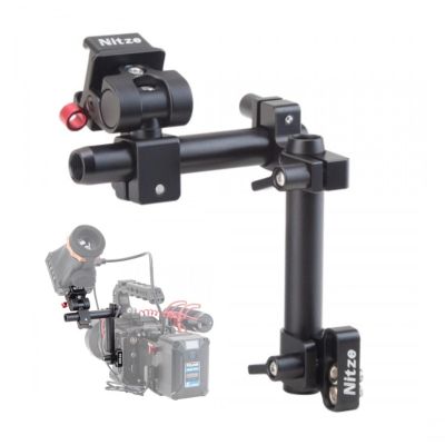 Nitze Swivel and Tilt Camera Cage EVF with TILT and Swivel Adjustment - EVF-K02 Compatible with Portkeys L-Eye