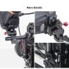 Nitze Swivel and Tilt Camera Cage EVF with TILT and Swivel Adjustment - EVF-K02 Compatible with Portkeys L-Eye view 4