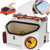 Rasamer Lab Sandblaster With 2 Pens & 2 Tanks,Equipment With LED and Glass Window for Large View view 2