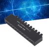 flexman AU HP10 10 Channel Headphone Amplifier, DC12V 1.5A 1 Input 10 Output Independent Control Stereo Audio Splitter for Speaker PA Theater Studio Stage view 3
