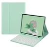 AnMengXinLing Galaxy Tab S10 Plus/S9/S8/S7 12.4" Detachable Keyboard Case with S Pen Holder, Cute Candy Round Key, Mint Green view 1