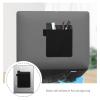 Jesscasday Portable External Hard Drive Carrying Case Pouch Holder for Computer Accessories Sleeve Storage Organizers Pouch Black view 3