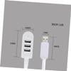 Angoily USB Extension Cable 3a USB Charger Mini Charger Hub Extension Cord Multifunction Converter Travel view 2