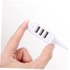 Angoily USB Extension Cable 3a USB Charger Mini Charger Hub Extension Cord Multifunction Converter Travel view 4