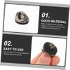 2 Sets Camera Adapter Accessories Wrist Strap Split Ring Hook for Camera Lanyard With Hook Belt Ring, As Shown, 2X2X2CM view 2