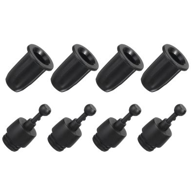 MECCANIXITY Speaker Grill Guides Plastic Ball and Socket Type 10.5mm Dia for Speaker Parts Accessories Pack of 4