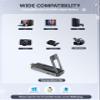 AIMIBO Wireless HDMI Transmitter, Foldable Antenna, 1080P@60Hz, One Click Switch, Support 8 Transmitters, Best for Meeting Room, Only TX view 3