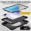 Andnary Case for Samsung Galaxy Tab A9+/A9 Plus Case 11 Inch with Screen Protector/360 Rotating Stand/Pen Holder/Shoulder Strap, Shockproof Cover for Tablet A9+ 5g (Black) view 3