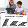 Andnary Case for Samsung Galaxy Tab A9+/A9 Plus Case 11 Inch with Screen Protector/360 Rotating Stand/Pen Holder/Shoulder Strap, Shockproof Cover for Tablet A9+ 5g (Black) view 4