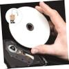 Angoily USB 3.0 External DVD Drive Type-c Portable DVD Burner Player for Laptops Desktops Wood Grain DVD Writer Driver view 2