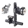 DirectNine Basics Nitze EVF-K03 Universal EVF Mount with QR NATO Clamp to ARRI Rosette Holder, NATO Rail and 15mm Rod Anti-Off NATO Rail Compatible with Portkeys OEYE Z Cam Electronic Viewfinder view 1