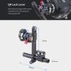DirectNine Basics Nitze EVF-K03 Universal EVF Mount with QR NATO Clamp to ARRI Rosette Holder, NATO Rail and 15mm Rod Anti-Off NATO Rail Compatible with Portkeys OEYE Z Cam Electronic Viewfinder view 4
