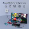 AUSDOM 15.6 Portable Laptop Monitor: FHD 1080P 15.6 inch Portable Second Screen External Travel Monitor, HDMI USB-C Powered Extra Mobile Computer Secondary Display Additional for Laptop MacBook view 4