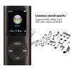 Digital Music Player,Ultra Thin MP3 Player Compatible with Most Sound Formats Support Memory Card USB MP3 Player (Black) view 4