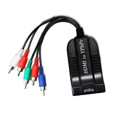 HDMI to YPbPr Component Converter, RGB Component YPbPr Video and R/L Audio Scaler Adapter Converter
