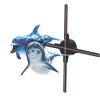 DOEL 3D Hologram Advertising Display Fan 20.5inch, WiFi, Bluetooth Speaker Added Hologram Fan with 1600 x 576 High Resolution 576 LED Beads view 1