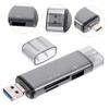 Angoily Card Reader Reader USB Memory Supply OTG Multipurpose Card Tf Adapter Multi-Functional Accessory USB Card Reader view 4