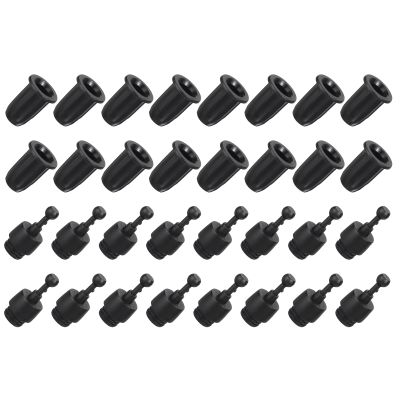 MECCANIXITY Speaker Grill Guides Plastic Ball and Socket Type 10.5mm Dia for Speaker Parts Accessories Pack of 16