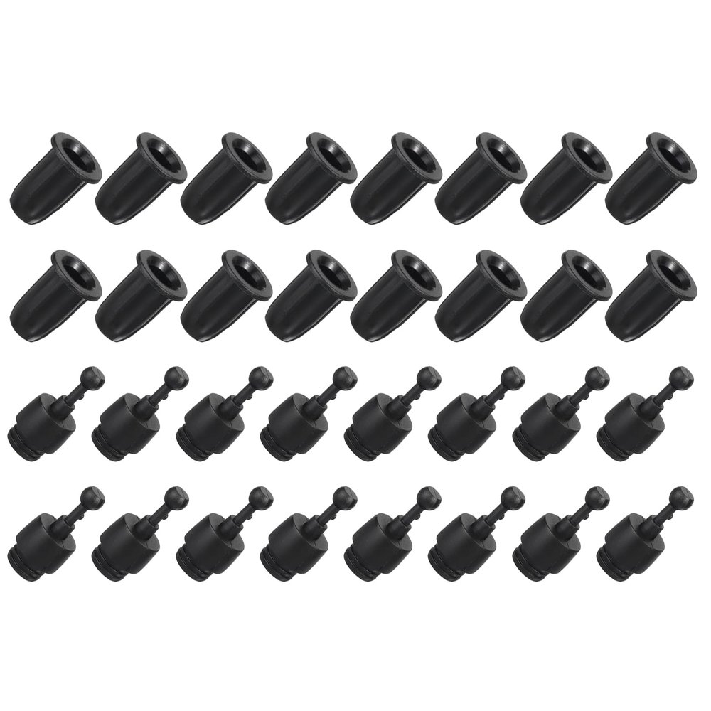 MECCANIXITY Speaker Grill Guides Plastic Ball and Socket Type 10.5mm Dia for Speaker Parts Accessories Pack of 16