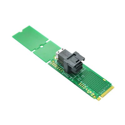 M.2 to U.2(SFF-8643) NVMe Adapter Card for U.2 SSDs