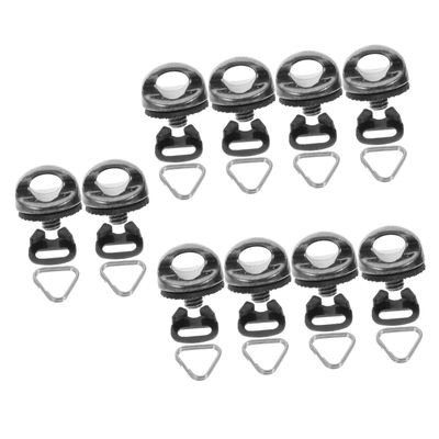 2 Sets Camera Adapter Accessories Wrist Strap Split Ring Hook for Camera Lanyard With Hook Belt Ring, As Shownx5pcs, 2X2X2CMx5pcs