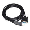 F1T`D2I FT232RL USB to D-SUB 9 PIN DB9 Female Adapter RS232 Converter Serial Communication Cable Fit Compatible Sick CLV Barcode Scanner to PC(1.8m) view 1