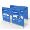 10x8FT Custom Business Backdrop Kit Advertising Background for Event Trade Show with Frame Base view 4
