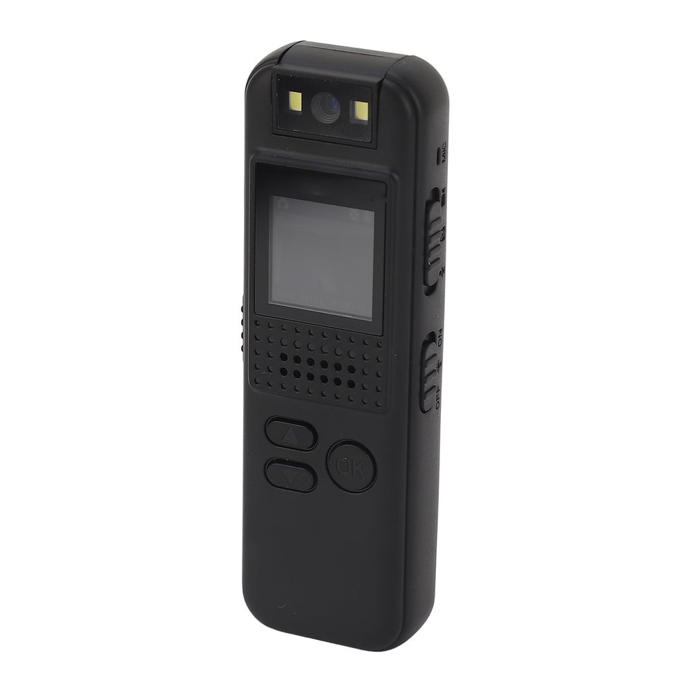 LOCADENCE Body Camera, 1080P HD Waterproof Shock Proof Clip On Pocket Body Worn Cam with 180 Degree Rotatable Lens for Outdoor Sports, (Memory Card Noe Included)
