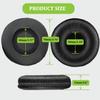 70mm Ear Pads for Sony Headphones, Replacement Ear Cushions Fits for Sony MDR-ZX100 ZX110 ZX110NC ZX110AP ZX110P ZX300 ZX310 ZX330BT ZX220BT V150 V200 V250 V300 WH-CH500 CH510 CH520 (2 Pack) view 3