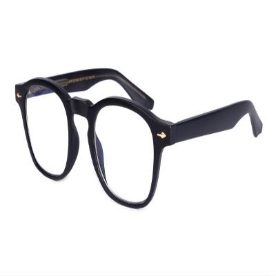 OKH 1.0 Readers Women's Portable Fashion Blue Light Blocking Reading Glasses for Women with Case Computer Readers Black Reading Glasses
