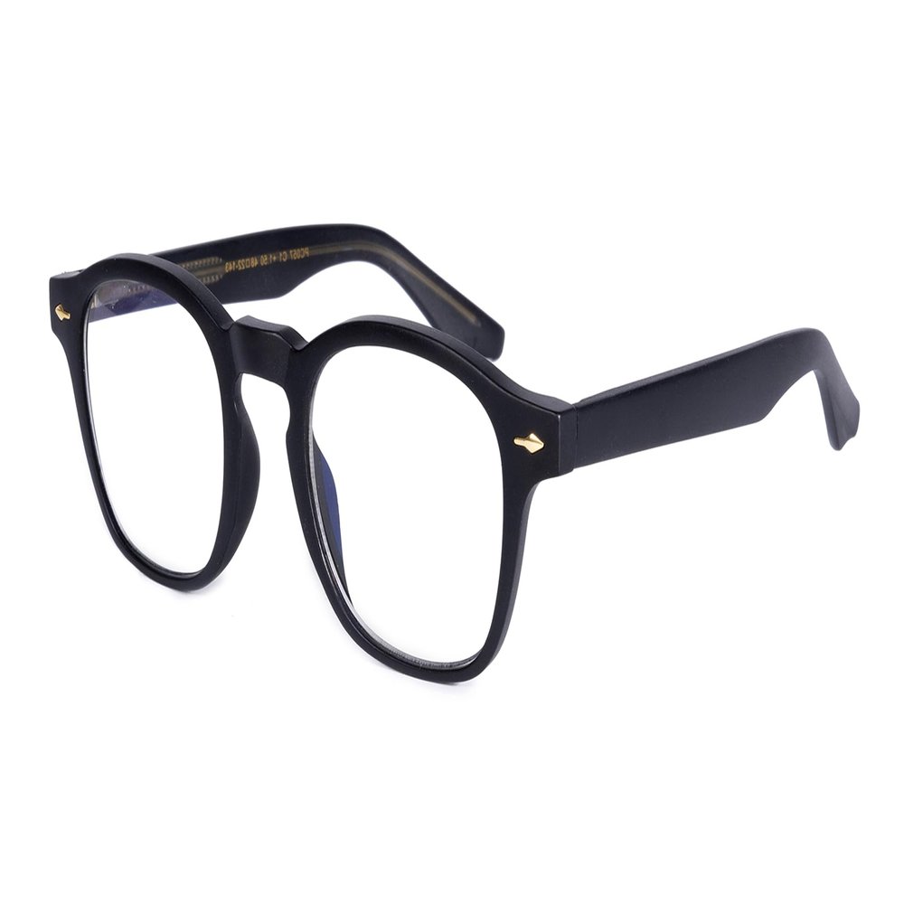 OKH 1.0 Readers Women's Portable Fashion Blue Light Blocking Reading Glasses for Women with Case Computer Readers Black Reading Glasses