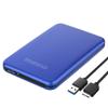 USB3.0 External Hard Disk 500GB 1TB 2TB Storage Device Drive 7200rpm Drive Mobile Hard Disk HDD 2.5" (Color : Blue, Size : 1TB) view 1