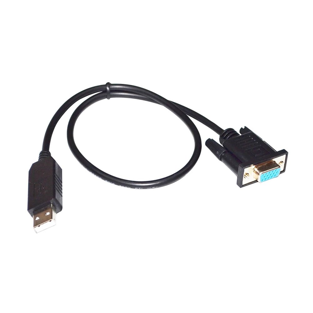 F1T`D2I FT232RL USB to HDB15-PIN Female Adapter RS422 Converter Serial Communication Cable Fit Compatible Sick CLV Barcode Scanner to PC KABLE(3m)