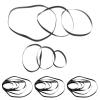 50pcs Tape Recorder Belt Recorder Belts Recorder Drive Belts Magnetic Tape Cassette Deck Belts Tape Belts Cassette Belts Round Recorder Reward Belts Cd Square Rubber Player view 1