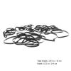 50pcs Tape Recorder Belt Recorder Belts Recorder Drive Belts Magnetic Tape Cassette Deck Belts Tape Belts Cassette Belts Round Recorder Reward Belts Cd Square Rubber Player view 2