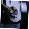 30 pcs Strap Split Hook Ring Triangle Practical Camera Adapter Steel Accessory Black Buckle, Black, 1.3x1.3cm view 3