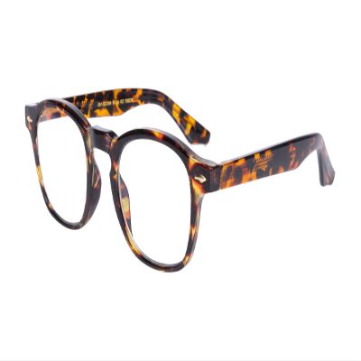 OKH 3.0 Readers Women's Portable Fashion Blue Light Blocking Reading Glasses for Women with Case Computer Readers Tortoise Reading Glasses