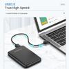 USB3.0 External Hard Disk 500GB 1TB 2TB Storage Device Drive 7200rpm Drive Mobile Hard Disk HDD 2.5" (Color : Black, Size : 2TB) view 2