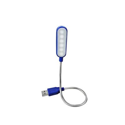 Tea Pot Portable USB LED Mini Book Light Reading Light Table Lamp Flexible USB Lamp for Power Bank Laptop Notebook PC Computer (Color : Blue)