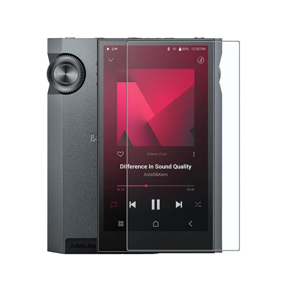 AudioPartner 9H Scratch-Proof Premium Protective Tempered Glass Screen Protector Film for iRiver Astell&Kern A&ultima SP3000 SE300 Kann Ultra SP2000T (Kann Ultra front)