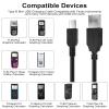 Zosvoses TI-84 Plus CE Cable Compatible with Texas Instruments TI-84 Plus, TI 84 Plus CE, TI 84 Plus C Silver Edition, TI-89 Titanium, TI-Nspire CX, Nspire CX CAS Graphing Calculators view 2