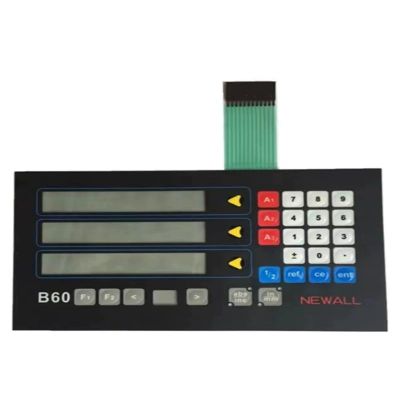 1PCS NEW Membrane Keypad FIT FOR NEWALL B60 3-axis Digital Display Film