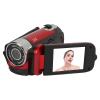 Zopsc Digital Video Camera, 1080P 16MP Digital Video Camera with 2.4inch Rotatable Screen, 16X Zoom Video Recorder Camcorder with Fill Light for Vlogging Traveling Recording (Red) view 1