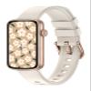 SHANG WING Fitness Watches for Women, LYNN2 Fitness Tracker with Heart Rate Monitor Blood Oxygen/Sleep Tracker Pedometer, Slim Step Tracker Watch for iOS/Android Phones Waterproof (Milky White) view 1