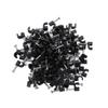 Homoyoyo 100pcs 4mm Plastic Cable Clip Wire Cord Fastener Mini Cable Winder Cord Organizer Organizer Clips view 1