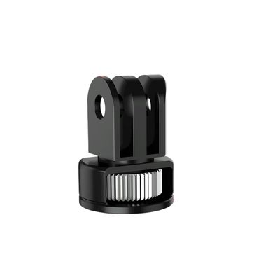 FEICHAO 1/4 to 3-Card Slot Adapter Conversion Screw for Action Camera Accessories (Type A,Black)