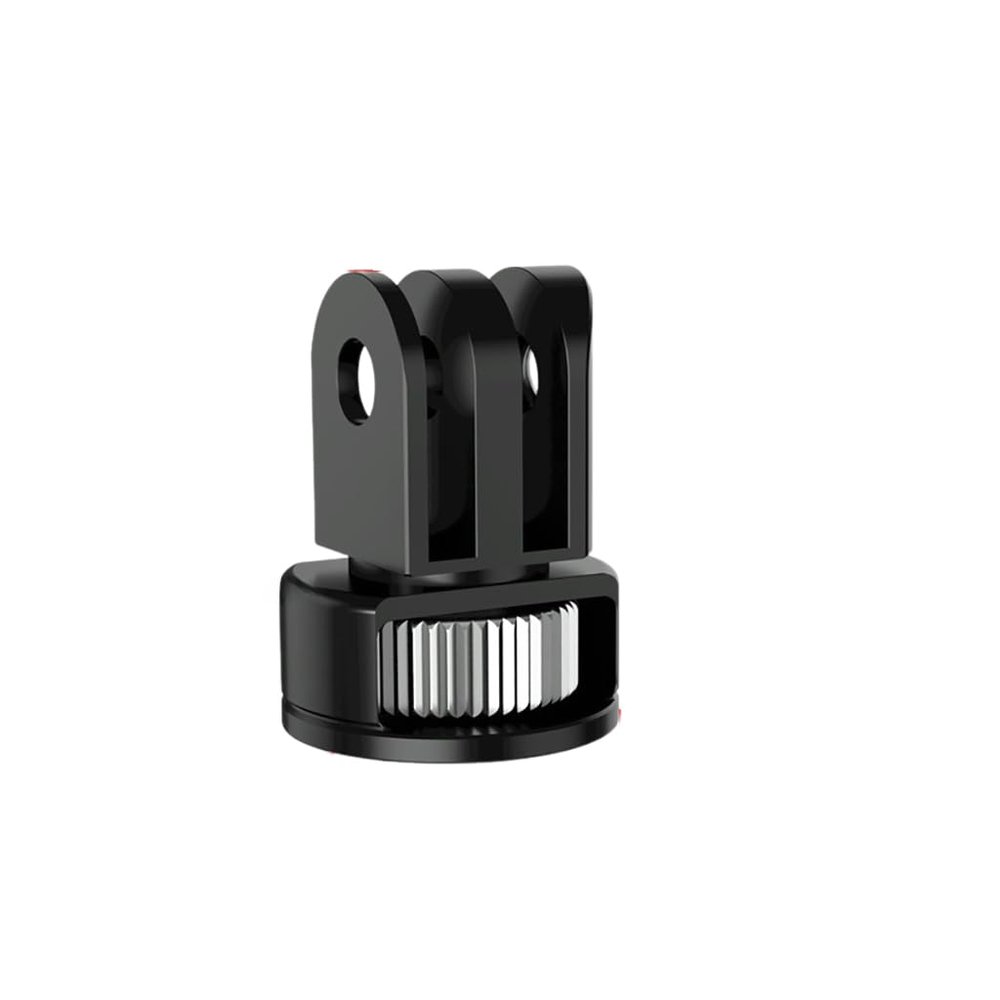 FEICHAO 1/4 to 3-Card Slot Adapter Conversion Screw for Action Camera Accessories (Type A,Black)